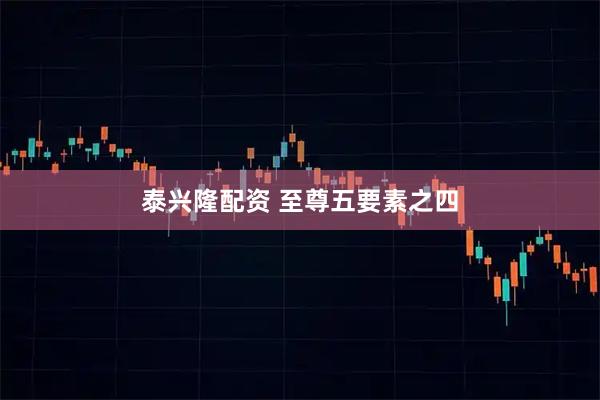泰兴隆配资 至尊五要素之四